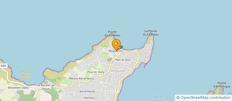 localisation de l'entreprise MADAME DONNA LEROUGE  LOCQUIREC