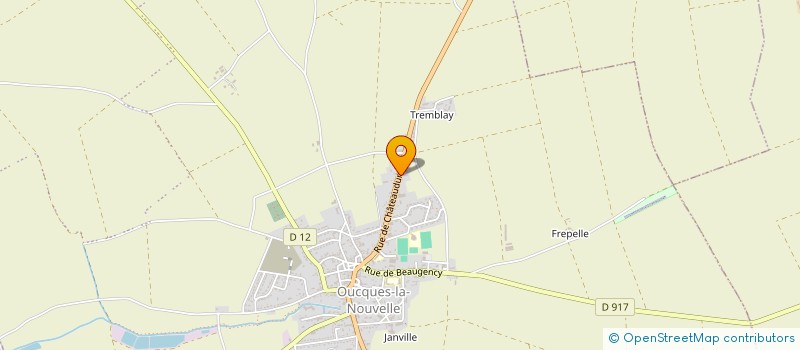 localisation de l'entreprise MADAME DONNA TICHIT  OUCQUES LA NOUVELLE