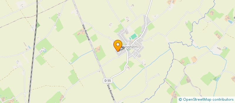 localisation de l'entreprise MADAME DONNE DYSEL  LEDRINGHEM