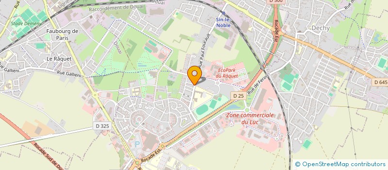 localisation de l'entreprise MADAME DONNIA EL BACHIR  SIN-LE-NOBLE