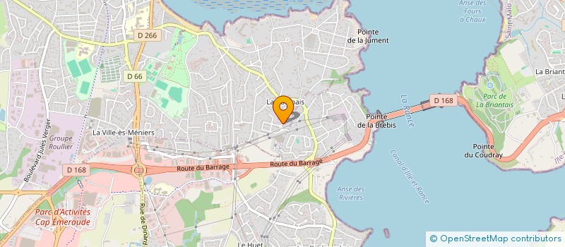 localisation de l'entreprise MADAME DONYA GOURON à DINARD