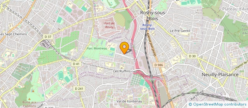 localisation de l'entreprise MADAME DONYA RAHAL à MONTREUIL