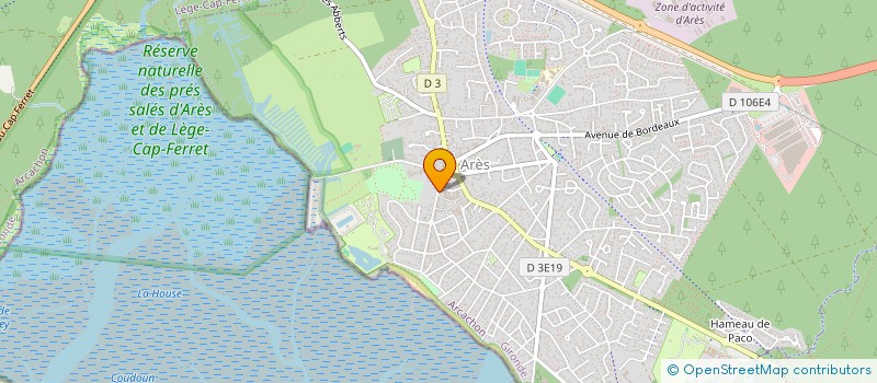 localisation de l'entreprise MADAME DOOSHINA RAMANAH  ARES