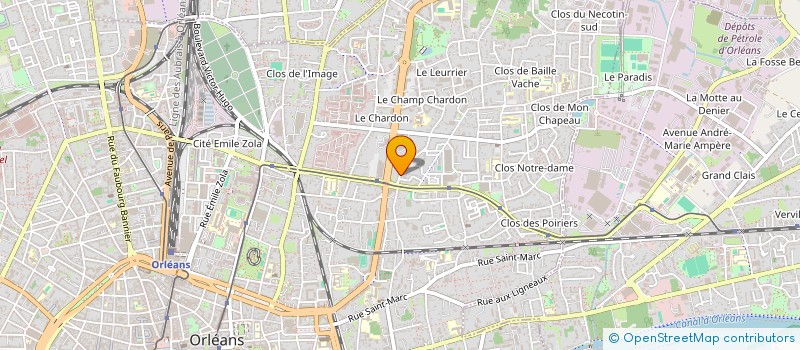localisation de l'entreprise MADAME DOOVRISHTY RUGHOOPUTH à ORLEANS