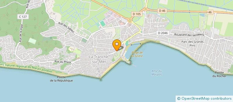 localisation de l'entreprise MADAME DORA ARANYAS  LA TRANCHE-SUR-MER