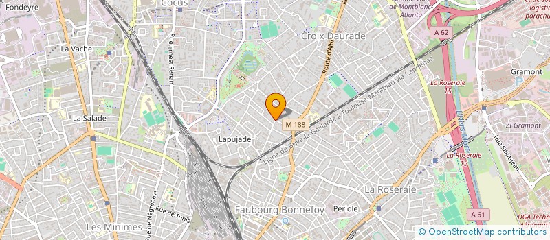 localisation de l'entreprise MADAME DORA BREL  TOULOUSE