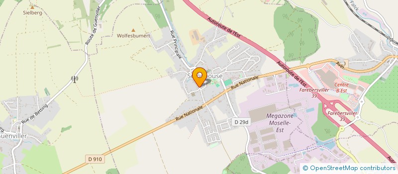 localisation de l'entreprise MADAME DORA HABACHI  SEINGBOUSE