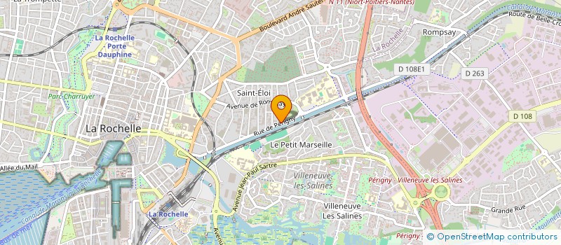 localisation de l'entreprise MADAME DORA STANCZEL  LA ROCHELLE