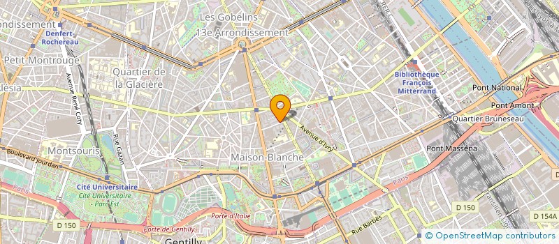 localisation de l'entreprise MADAME DORA SZERMAN  PARIS