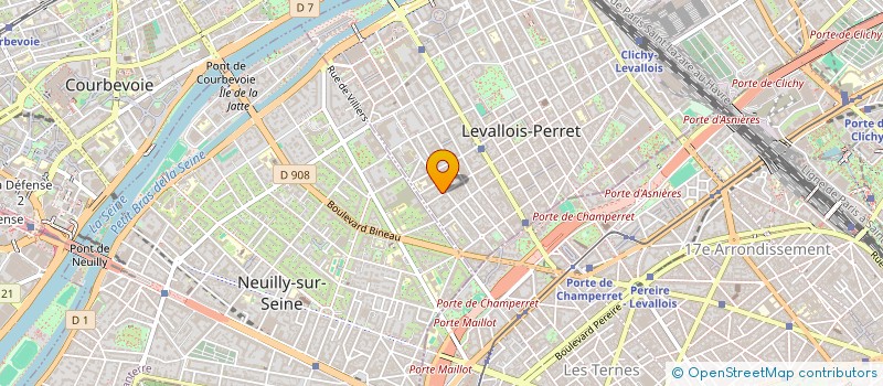 localisation de l'entreprise MADAME DORA VIVENES SALAS à LEVALLOIS-PERRET