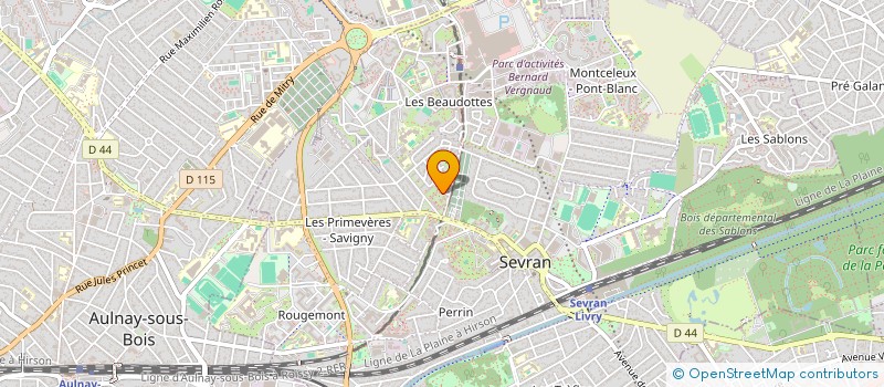 localisation de l'entreprise MADAME DORCAS AURIER à SEVRAN