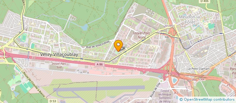 localisation de l'entreprise MADAME DOREE NGAH  VELIZY-VILLACOUBLAY