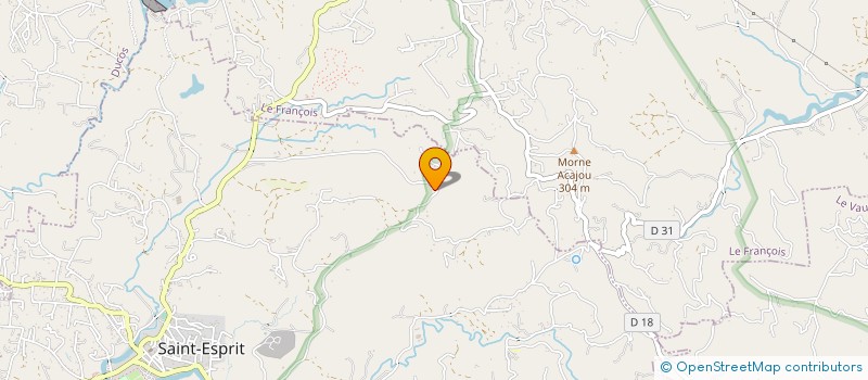 localisation de l'entreprise MADAME DOREEN FREDERIC  SAINT-ESPRIT