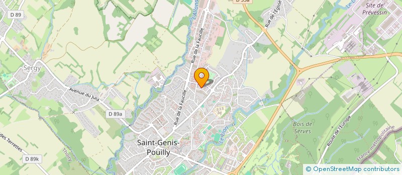 localisation de l'entreprise MADAME DOREEN GUARISCO à SAINT-GENIS-POUILLY