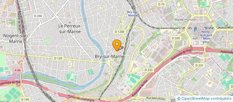 localisation de l'entreprise MADAME DORETTE NGO SENDE  BRY-SUR-MARNE