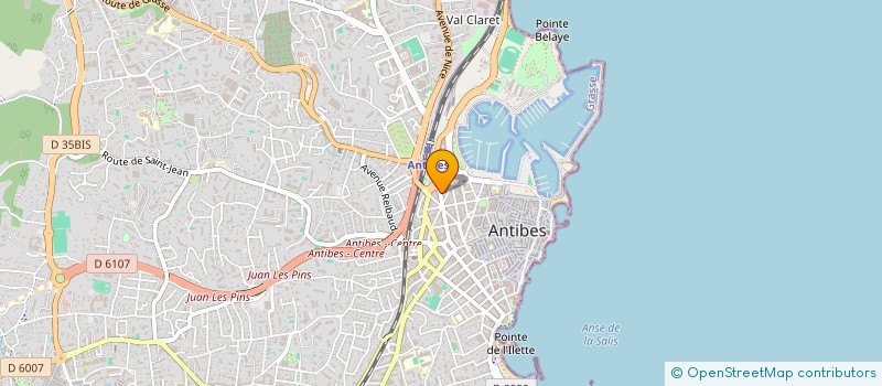 localisation de l'entreprise MADAME DORETTE RANDRIAMANAMPISOA à ANTIBES