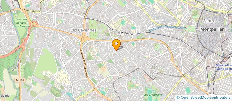 localisation de l'entreprise MADAME DORIA AKRETCHE à MONTPELLIER