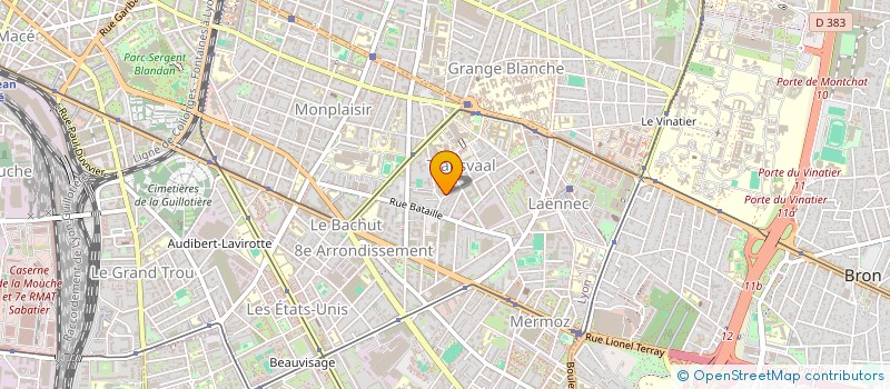 localisation de l'entreprise MADAME DORIA BENYOUCEF  LYON