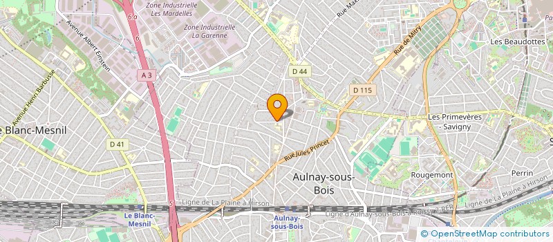 localisation de l'entreprise MADAME DORIA BOUZIDI à AULNAY-SOUS-BOIS