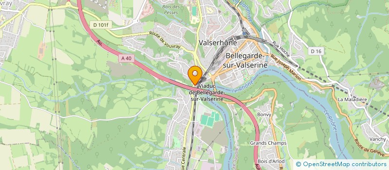 localisation de l'entreprise MADAME DORIA JACINTO à VALSERHONE
