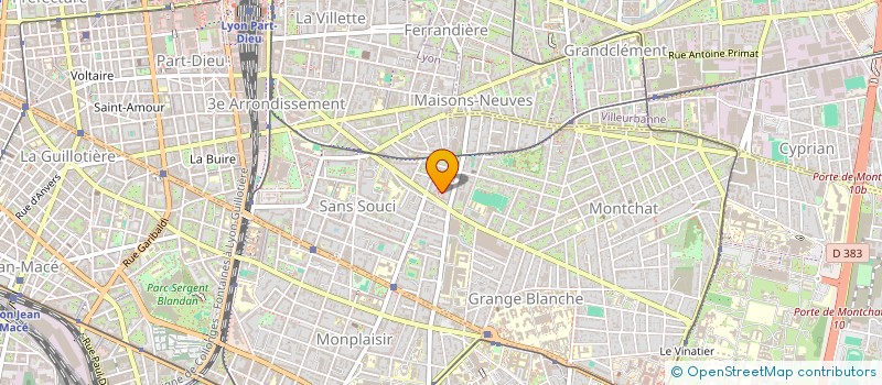 localisation de l'entreprise MADAME DORIA LIVAIN  LYON