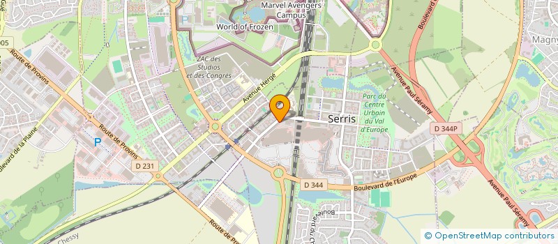 localisation de l'entreprise MADAME DORIA OVA OVINA ONDO  SERRIS