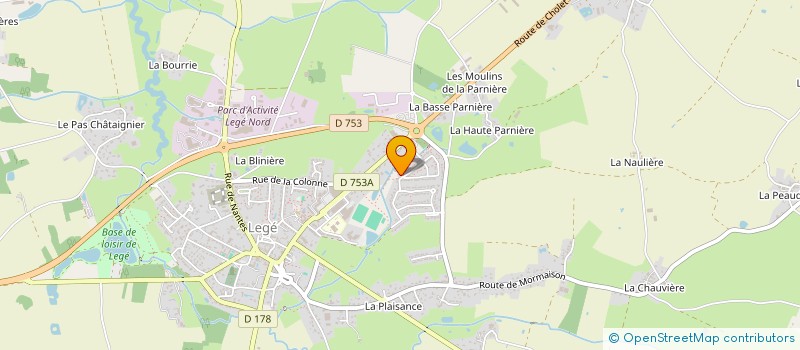 localisation de l'entreprise MADAME DORIANA ADE  LEGE