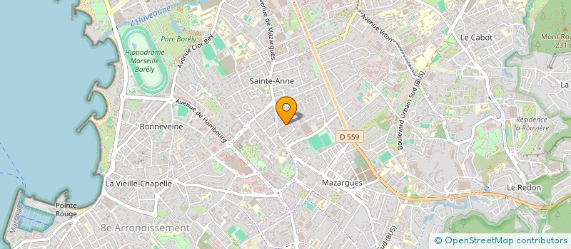 localisation de l'entreprise MADAME DORIANA BESSIS à MARSEILLE
