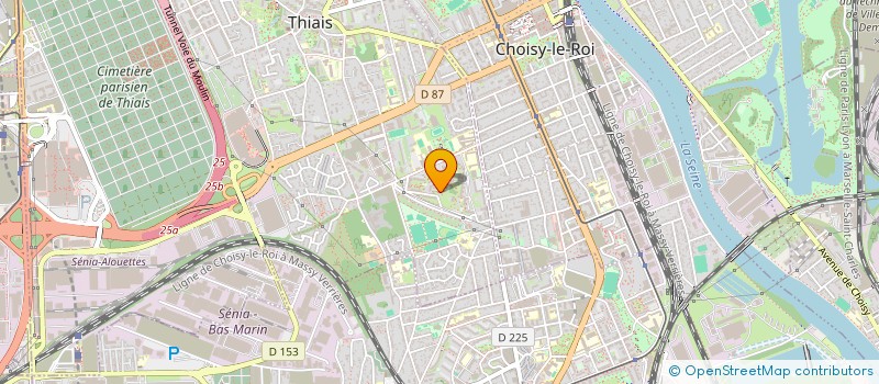 localisation de l'entreprise MADAME DORIANA FERREIRA MATIAS  THIAIS