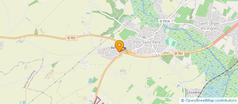 localisation de l'entreprise MADAME DORIANE AUFFRET  PORT-SAINT-PERE