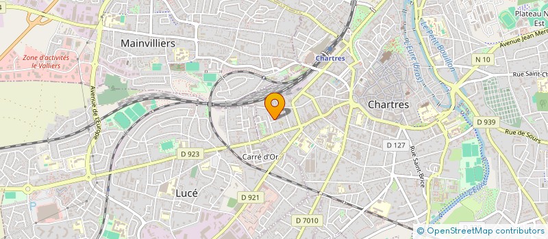 localisation de l'entreprise MADAME DORIANE BARBE à CHARTRES