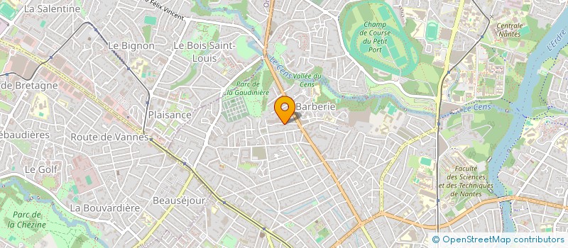 localisation de l'entreprise MADAME DORIANE BLOTTIERE à NANTES