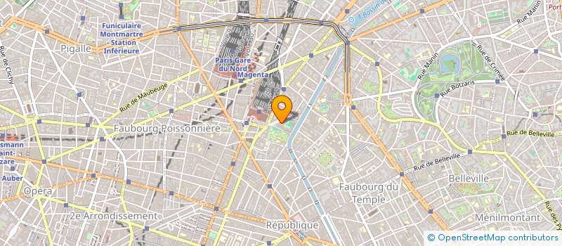 localisation de l'entreprise MADAME DORIANE BODART à PARIS