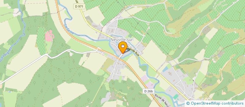 localisation de l'entreprise MADAME DORIANE BONELLO  NEUVILLE-SUR-SEINE