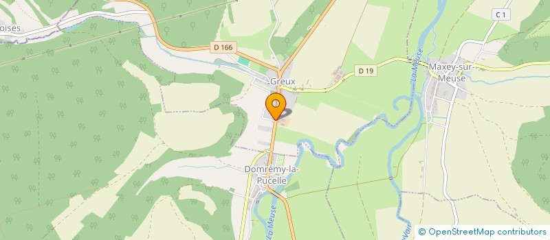 localisation de l'entreprise MADAME DORIANE CHAGNET  GREUX