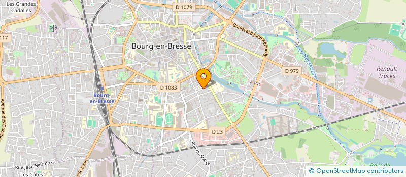 localisation de l'entreprise MADAME DORIANE CONVERT à BOURG-EN-BRESSE