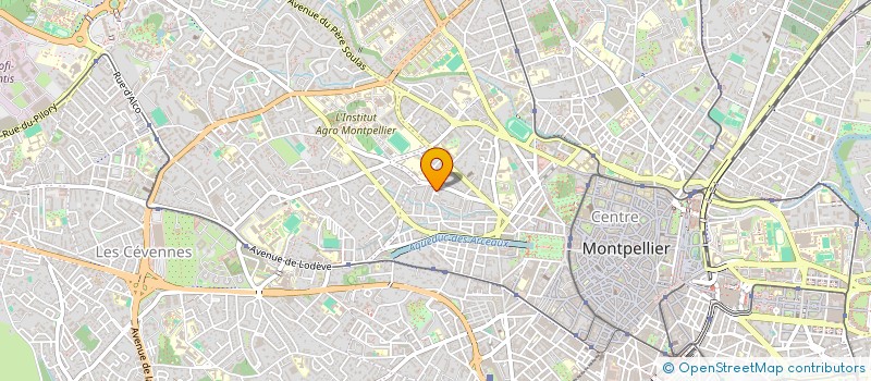 localisation de l'entreprise MADAME DORIANE DAMILANO à MONTPELLIER