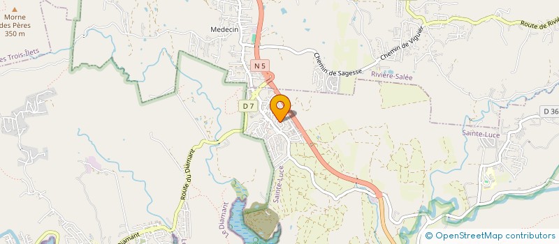 localisation de l'entreprise MADAME DORIANE DAUNAR à SAINTE LUCE