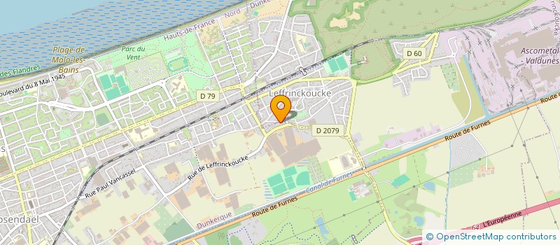 localisation de l'entreprise MADAME DORIANE DEBOES  LEFFRINCKOUCKE