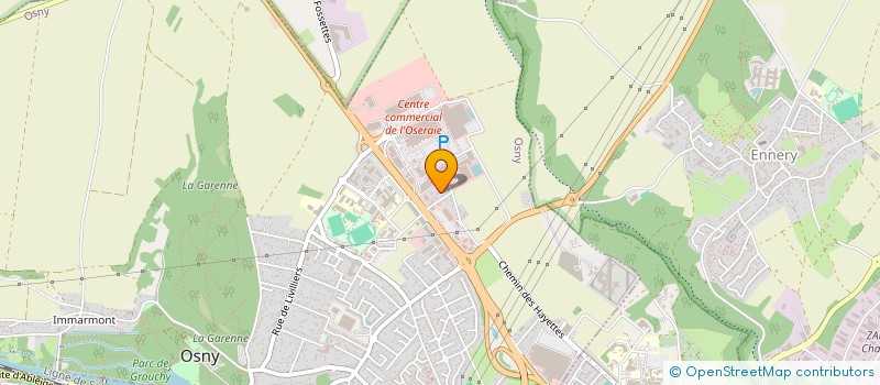 localisation de l'entreprise MADAME DORIANE DOURLENT  OSNY