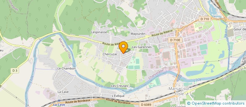 localisation de l'entreprise MADAME DORIANE DRZEWICKI à CHANCELADE