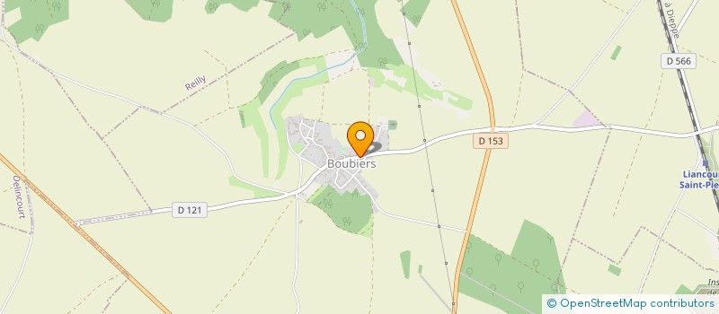 localisation de l'entreprise MADAME DORIANE DUBUS  BOUBIERS