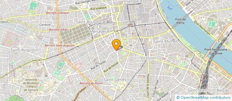 localisation de l'entreprise MADAME DORIANE DUPUY à BORDEAUX