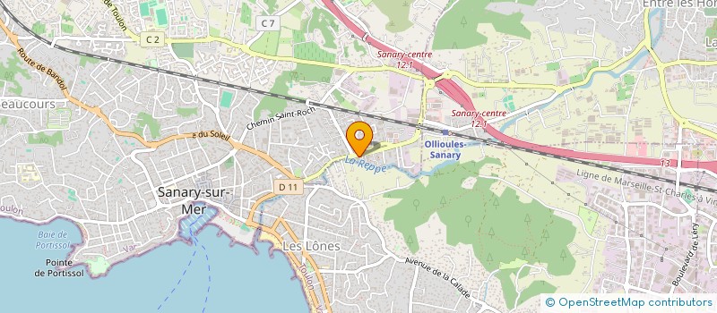 localisation de l'entreprise MADAME DORIANE FARRUGIA à SANARY-SUR-MER