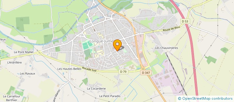 localisation de l'entreprise MADAME DORIANE FERNANDO MOREAU  VIVY