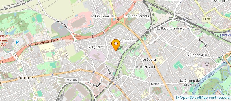 localisation de l'entreprise MADAME DORIANE FOVAUX à LAMBERSART