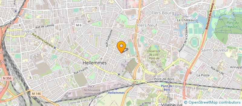 localisation de l'entreprise MADAME DORIANE FRANCK à LILLE