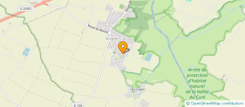 localisation de l'entreprise MADAME DORIANE GELINAUD  ANGLIERS