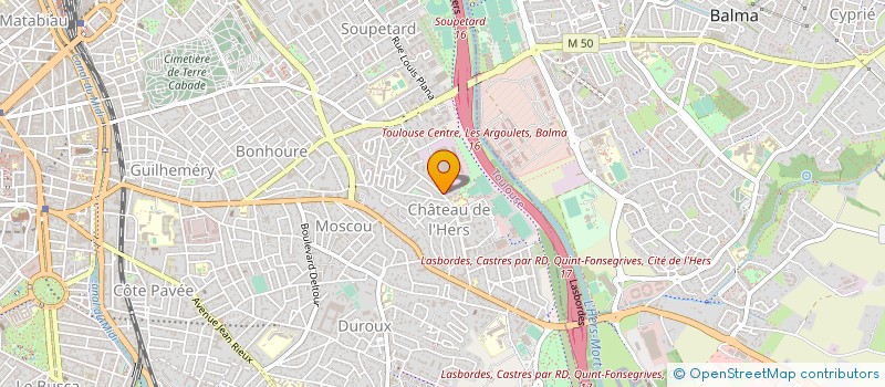 localisation de l'entreprise MADAME DORIANE GENESTE à TOULOUSE