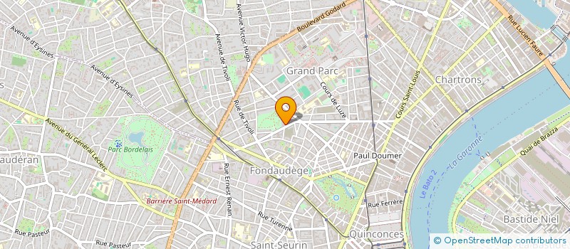 localisation de l'entreprise MADAME DORIANE GIMET  BORDEAUX